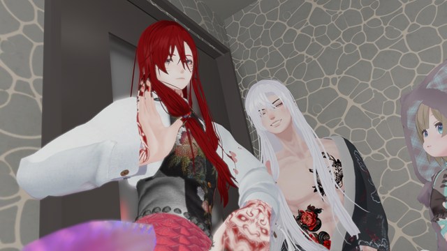 VRChatの和風なご夫婦