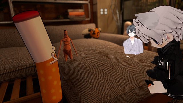 VRChatで訴えを聞く我々